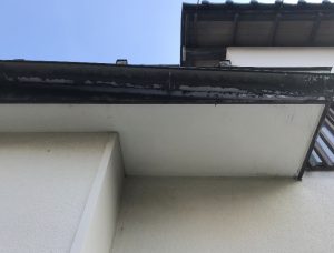 一階雨樋破損