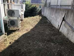 相模原アパート草刈り完了
