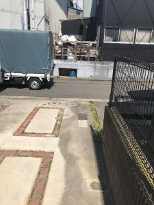 カーポート解体撤去完了横浜市都筑区現場