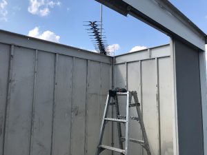屋上物置解体撤去川崎市高津区現場
