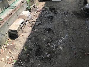 物置撤去完了神奈川県寒川現場