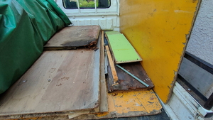 木製物置解体撤去前