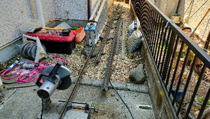 カーポート解体撤去長尺物切断機