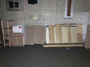 粗大ごみ出し代行現場